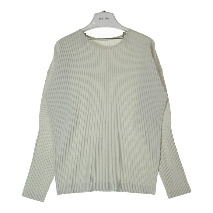 イッセイミヤケ オムプリッセ グレー 長袖 3サイズ HP55JK021 イッセイミヤケ オムプリッセ グレー 長袖 3サイズ HP55JK021