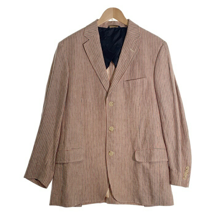 Brooks Brothers イタリア製 シルク リネン テーラードジャケット ◇JAPAN TRAD.◇エスコリアルウール 段返り3釦ブレザー