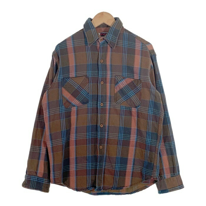 楽天市場】USA製 70s BIG MAC Check Flannel L/S Shirt 赤 L-TALL