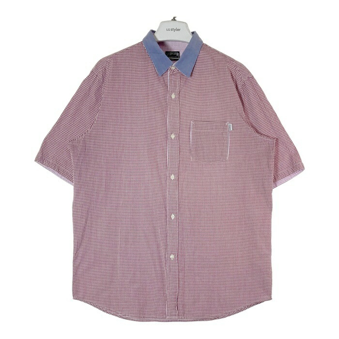 90s OLD stussy チェック オープンカラー シャツ 90-00's STUSSY S/S オープンカラーシャツ - used&vintage box