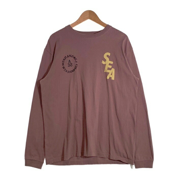 完売品　希少　WIND AND SEA × MADNESS コラボ　ロンT 長袖 MADNESS×WIND AND SEAウィンダンシー×マッドネスコラボロンT青 - メルカリ