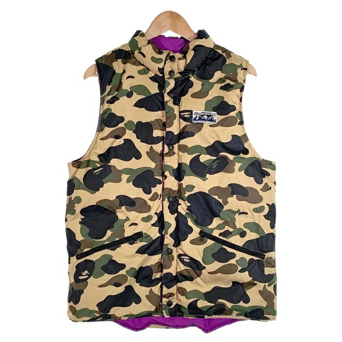 A BATHING APE 　ベスト　M A BATHING APE（アベイシングエイプ）の「APE HEAD ONE POINT
