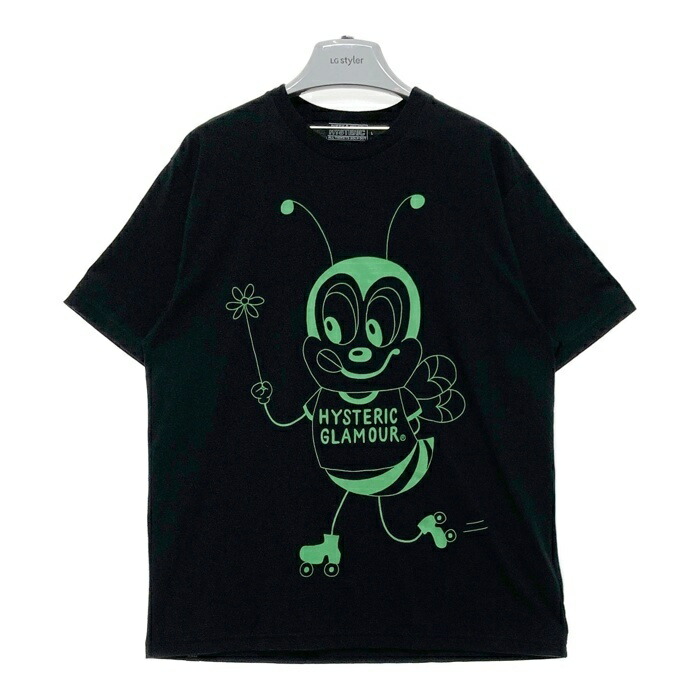 HYSTERIC GLAMOUR リッププリント Tシャツ Lサイズ HYSTERIC GLAMOUR ヒステリックグラマー リップス プリント T