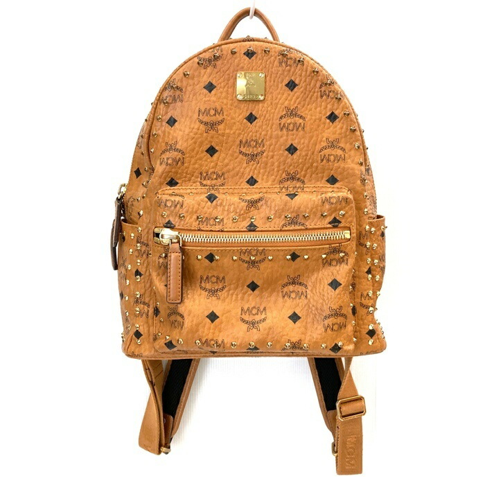 楽天市場】美品 MCM エム・シー・エム ヴィセトス スタッズ