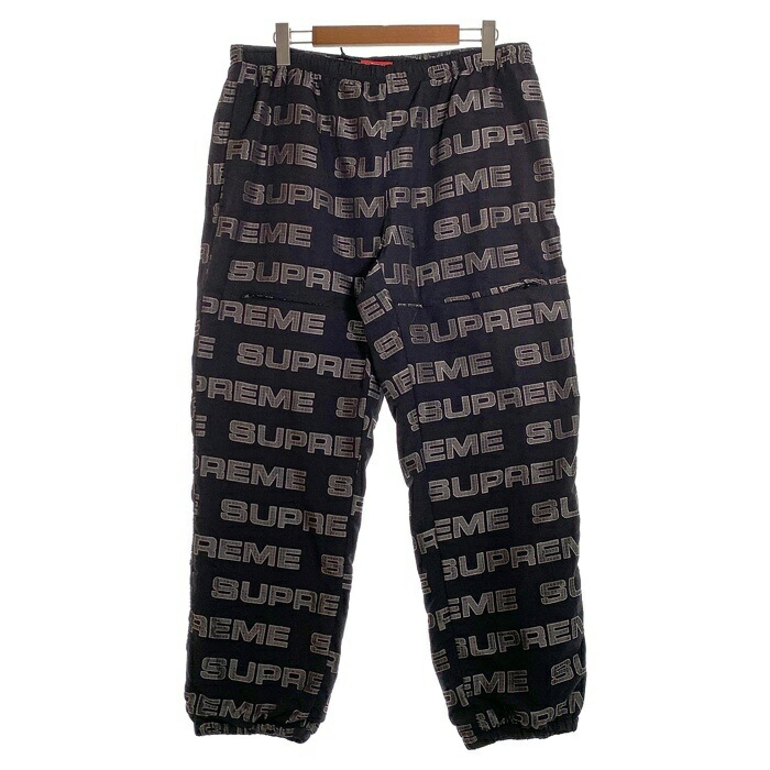 Supreme ブラック トラックパンツ シュプリーム SUPREME ×Champion チャンピオン Track Pant