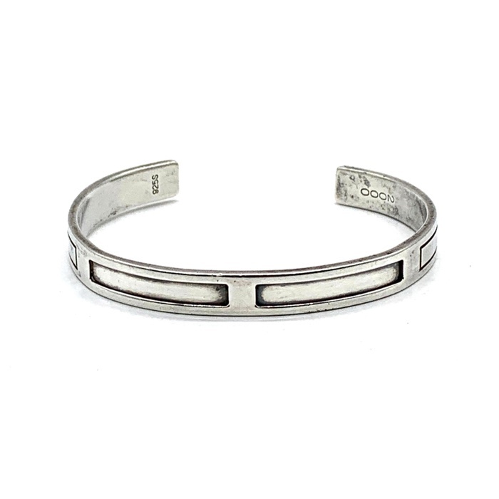 楽天市場】BROCKEN (ブロッケン) 唐草平打ちバングル 【Size：M