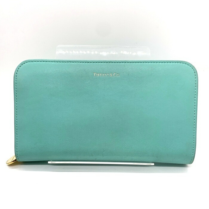 Tiffany & Co. ターコイズ 二つ折り財布 Tiffany & Co. ターコイズ二つ折り財布