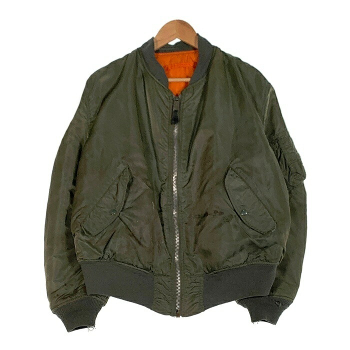楽天市場】80s 90s USA製 ALPHA INDUSTRIES 社製 MA-1 フライト