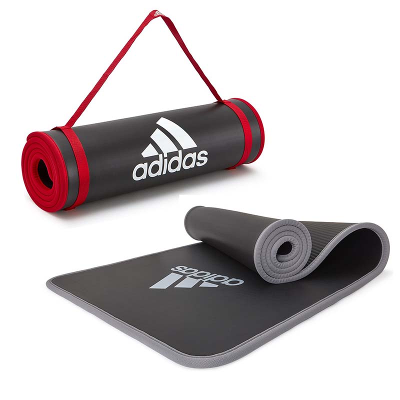 adidas(アディダス) トレーニングマット ADMT-12235 | エクササイズマット フィットネスマット ピラティス マット yoga mat ヨガ 用品 ホットヨガ おすすめ ラグ フィットネス エクササイズ トレーニング用品 筋トレ