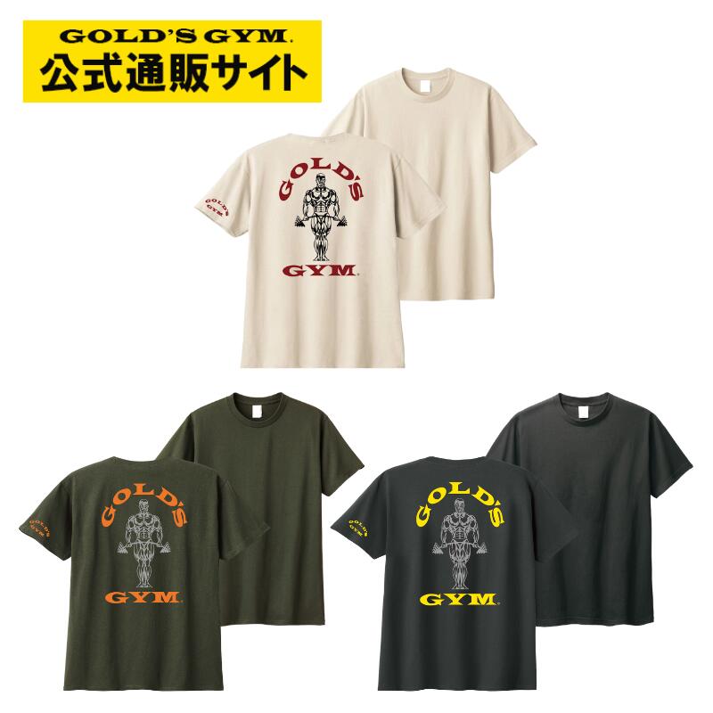 【公式サイト】GOLD'S GYM ゴールドジム G2270 バックプリントロゴT 2026 | Tシャツ ターミネーター トレーニングウェア画像