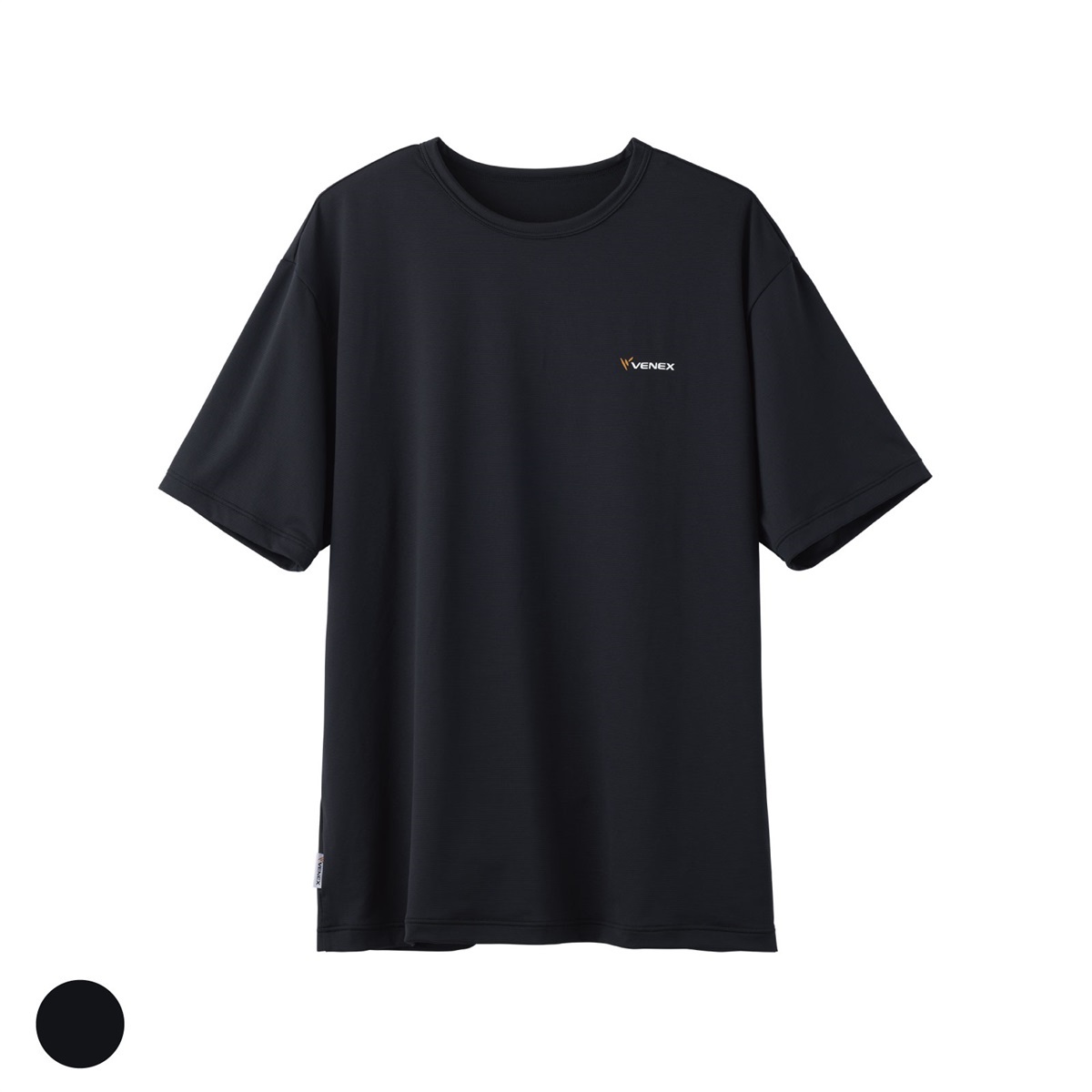 VENEX(ベネクス) リフレッシュＴシャツ メンズ　ブラック【6705----】 | リカバリーウエア 休養 快眠 疲労回復 リカバリー 7,227円