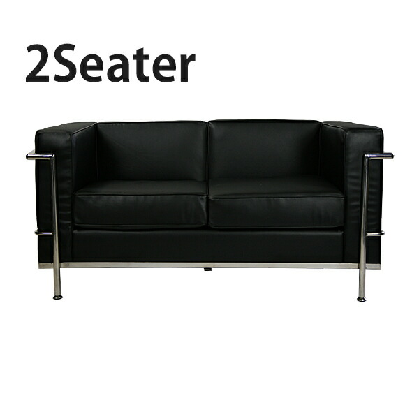 楽天市場】コルビュジェ【LC4シェーズロングソファーリプロダクト】 黒