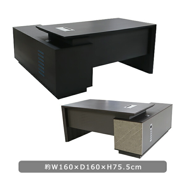 超高級 プレジデントデスク 鏡面塗装 エグゼクティブデスク （おまけつき） p1449099-s2.jpg