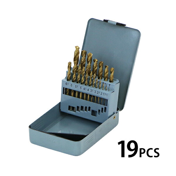 ハイスピードスチールジョパードリルビットセット（24本） ハイスピードスチールジョパードリルビットセット（24本） ハイ