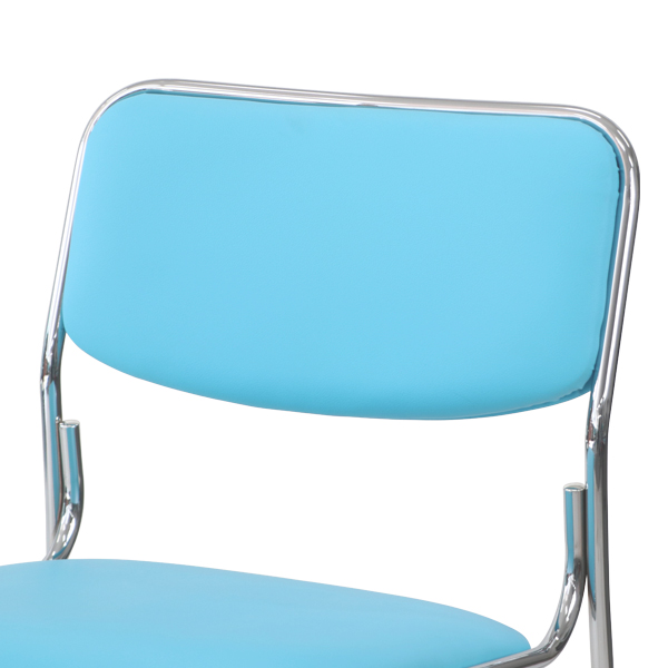 【楽天市場】送料無料 新品 4脚セット ミーティングチェア 会議イス 会議椅子 スタッキングチェア パイプチェア パイプイス パイプ椅子