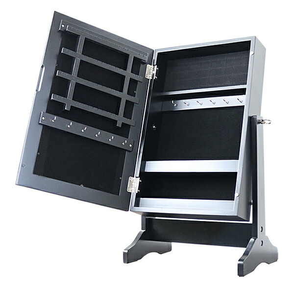 楽天市場】送料無料 新品 ジュエリー収納卓上ミラー