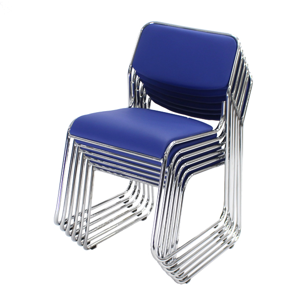 【楽天市場】訳あり 送料無料 スタッキングチェア 2脚セット ミーティングチェア パイプ椅子 11カラーから選べる：GOLDSPACE