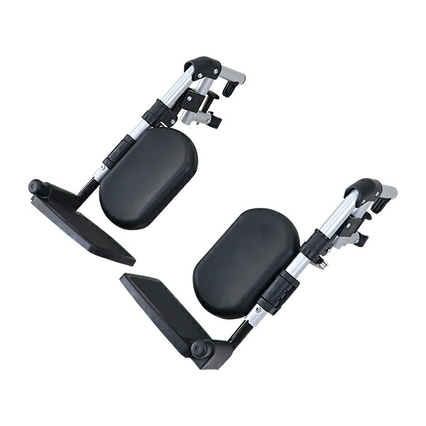 送料無料 フルリクライニング電動車椅子用 足置き付き脚部フレーム 左右セット パーツ ewchaire05asifrset｜GOLDSPACE