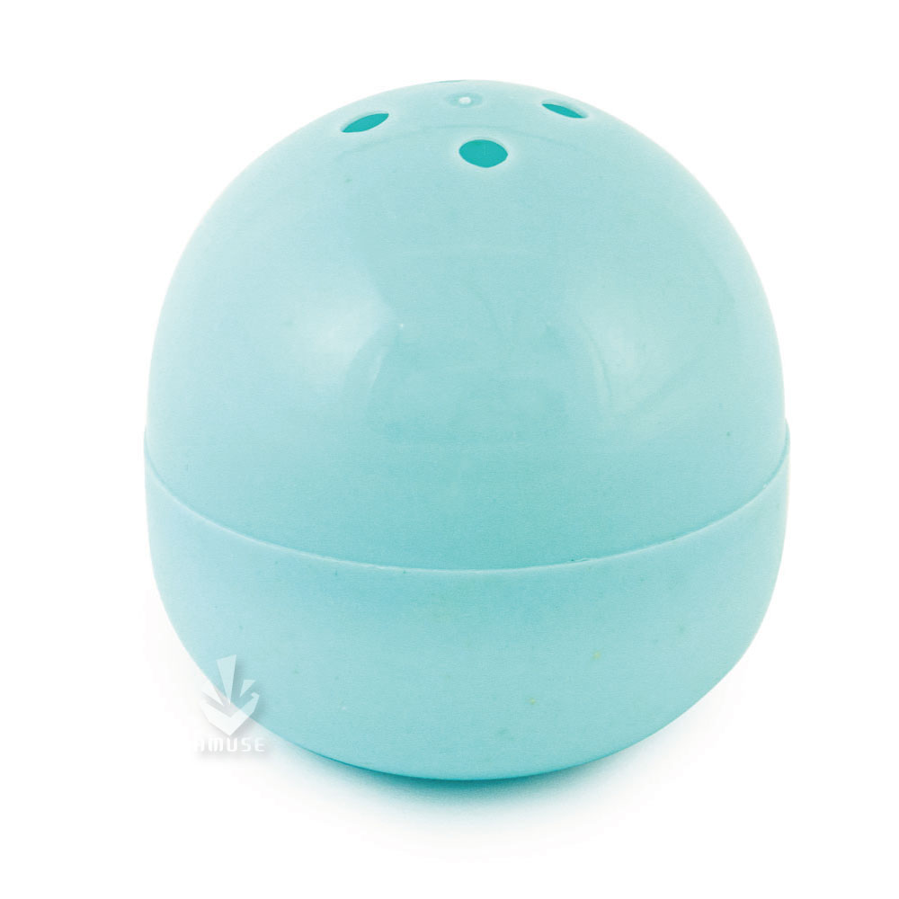 カプセル　環境にやさしい　65mmAMバイオカプセル　再生PP＋でんぷん　ブルー　約500個セット販売