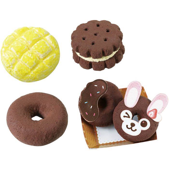 ねんどでつくるミニチュア工房　粘土でスイーツ作り　知育玩具 おもちゃ 工作 図工　夏休みの自由研究　工作・実験室・アーテック