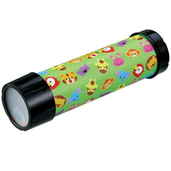 万華鏡工作キットどうぶつ　 知育玩具 おもちゃ 教育 発育 児童 幼児 子供向け アーテック　好きなプラバンシートを入れてオリジナル万華鏡が作れる