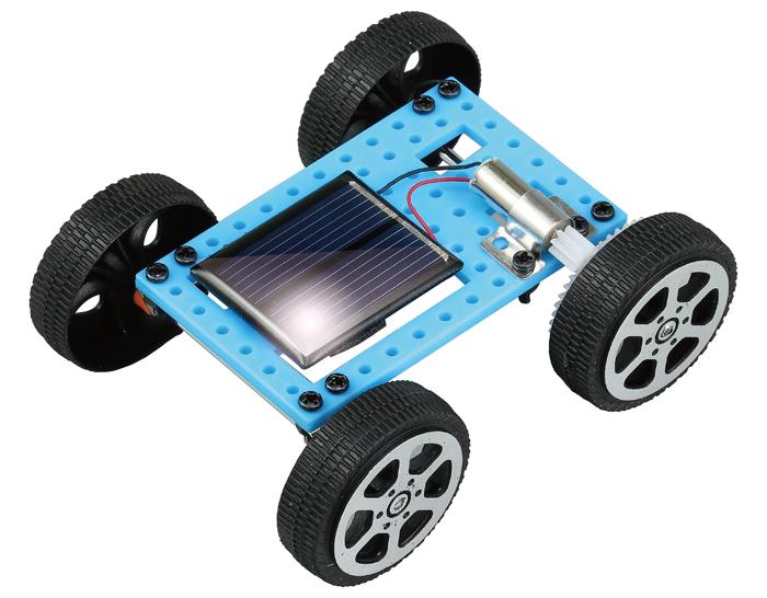 ミニソーラーカー組立キット　光の力でグングン走る　工作キット　卒業記念品　販促品・景品・ノベルティ