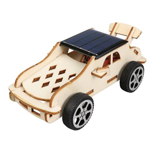 木工ソーラーカー組立キット　太陽光で走る木製ソーラーカー　工作キット　地球に優しい無限のエネルギー　おもちゃ　車　手作りキット　ワークショップ　イベント販促品・景品・ノベルティ