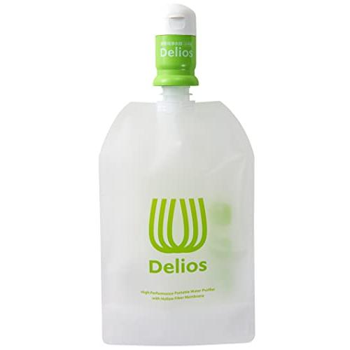 持ちはこぶ浄水器 デリオス＆お水風呂敷き包み1.2L 日本製 防災 高性能水漉しではい芽取りくずす 防災 防災グッズ