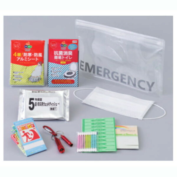 もしもに備える 防災グッズ 持ちはこぶ用防災書き割り 颶風・衝撃・不仕合わせに役立つ書き割り 容れもの名入れ能力のある【別途通貨価値が掛かります】