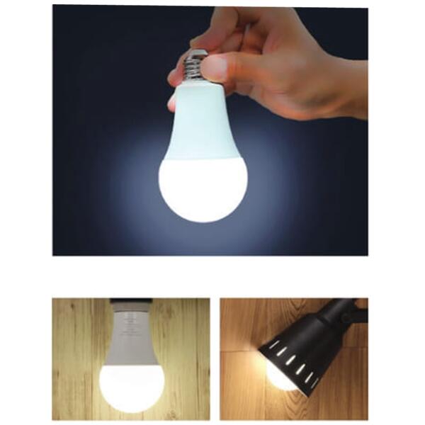 防災白熱電球（昼白いこと60W）属するのソケットで提燈に 我が家だけはいつでも晴れ晴れしい 普段使い走りができ停電になっても点灯する防災用LED白熱電球 防災グッズ 不仕合わせ時に役立つともし火