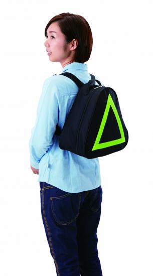 両背嚢・金字塔型御徒面子 無条件反射磁気テープ付き添い人の両背嚢 備えて楽になること【名入れ能力のある商いもの 別途通貨価値が掛かります】