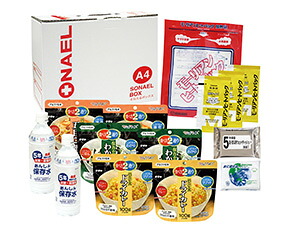 そなえるボックス14点セット LLB-60 在宅避難にそなえるBOXセット 用途や人数などに合わせて組み合わせて備えられます|ゴールドスター