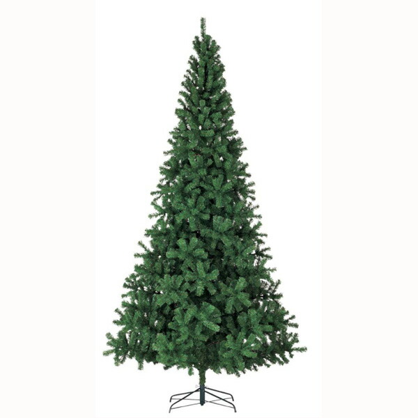 クリスマスツリー　グリーンカラー　300ｃｍ　防炎300cm　ニューノーブルリッチワイドツリー(ヒンジ式)x1850