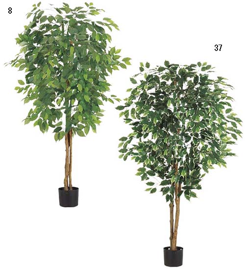 室内装飾 観葉植物 オフィス 医院 店舗で人気 人工観葉植物 代引き不可商品 花 観葉植物 観葉植物 造花 装飾品 150cmフィカスツリー ナチュラルトランク ポットは別売り ゴールドスター