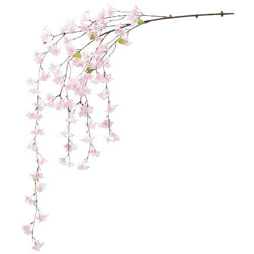 春の造花装飾 店舗装飾 ディスプレイ 新しだれ桜大枝 195 全長160ｃｍ 6本セット販売 桜 造花 ディスプレイ 従来品と比べ 花の色合い 大きさ 枝の色合いが 自然な風合いです ゴールドスター