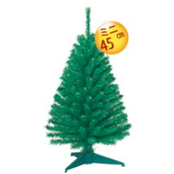 クリスマスツリー　ミニツリー　45ｃｍ　6本セット販売　ご家庭用・店舗用に適したスリムタイプのクリスマスツリー