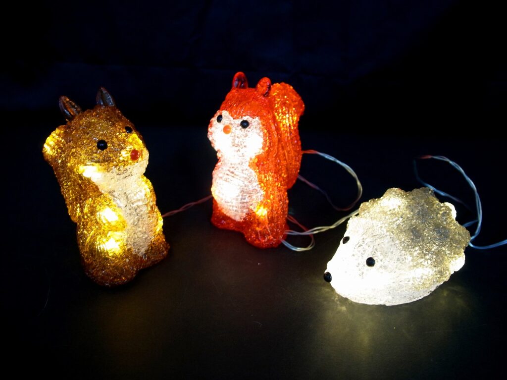 ★ LED ウサギ•ハリネズミ•スノーマン 3体セット イルミネーション ★ 楽天市場】2024年NEW クリスマス うさぎ ハリネズミ リス LED