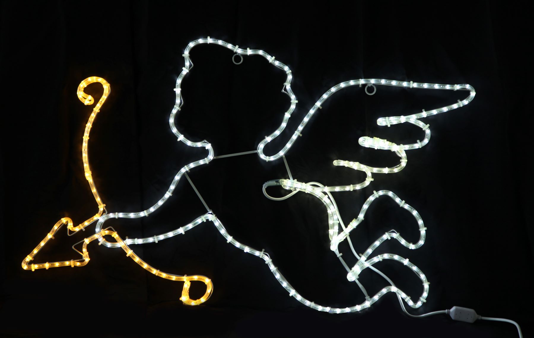 エンジェル(L2DM266)　クリスマスデザインモチーフ電飾　LEDライト装飾　クリスマス飾り｜ゴールドスター