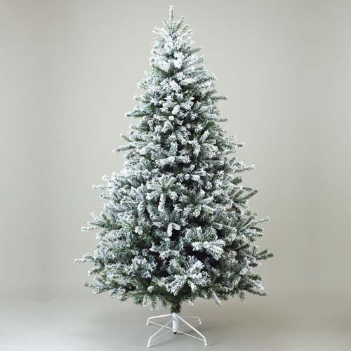 クリスマスツリー　スノーイングツリー　ホワイトツリー　防炎240cmニュースノーパインツリーx1560