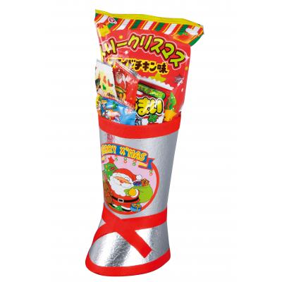 クリスマス お菓子ブーツ 景品 クリスマス銀靴 S 72個セット販売 子供会 町内会 小売店用景品に最適 クリスマス定番の銀靴シリーズ お菓子6点入り Lojascarrossel Com Br