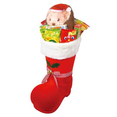 クリスマス お菓子ブーツ クリスマスジャンボブーツ 全高約80 を超えるその名の通りのジャンボブーツ 子供会 町内会 小売店用景品に最適 Lojascarrossel Com Br