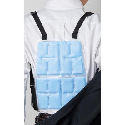 背中クールベスト　16個セット販売　リュック派必見　背中にこもりがちな熱をやさしくクールダウン　使用前に冷蔵庫で冷やして下さい　背中　クールパッド　熱中症対策　販促品・景品・ノベルティ