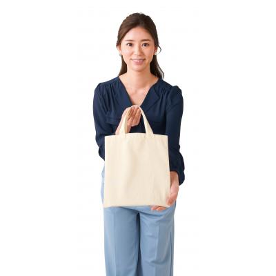コットン Ａ４バッグ　300個セット販売　A4サイズが収納可能　展示会カタログ用バッグなどに最適　販促品・ノベルティ・景品【名入れ可能商品　別途費用】