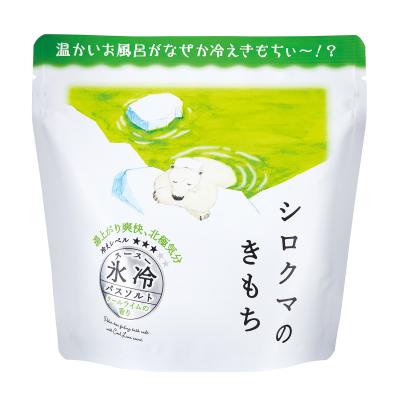 シロクマのき論なく 氷冷バスソルトL 54個仕掛ける売りわたす 日本製 生あたたかいお風呂が、なぜか追い追いに冷たさを感じさせる訳が分らないな海塩の一風呂料。冷感同盟罷工ロングでクールミントの芳ばしさ