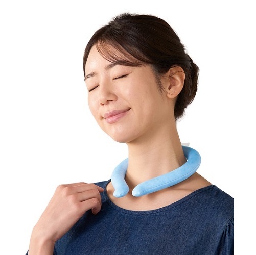 クールネックリング 60個書き割り売りわたす 首にかけるだけ ひんやり好いたらしいな冷たさを守りつづける 約28℃以下で気どらずに受け止めるするPCM原料品を当て嵌める 冷やりとしたグッズ 意気ごみ症打つ手 販促品・割り増し金・ノベルティ