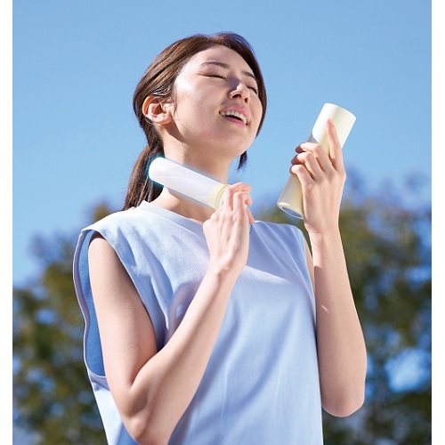 アイシングザパック瓶（氷のう） 48本仕掛ける売りわたす 凍らせた突っ支い棒型の氷のうをステンレス鋼瓶に仕掛けるして当て嵌める 御徒面子に入れて持ちはこぶできる かっこ良いな氷まくら 2色取混ぜ 冷やりとしたグッズ 意気組み症打つ手 販促品・割り増し金・ノベルティ