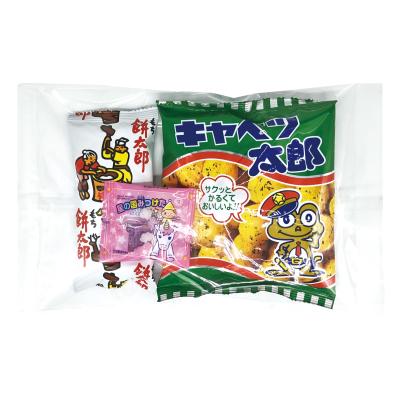 お菓子景品　お菓子パックS　150個セット販売　3種の詰め合わせで大変コスパのいい駄菓子の詰め合わせパック　供会・町内会・お祭り・イベント　待ち時間用　お子様用景品・販促品・ノベルティ