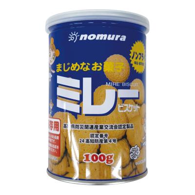 保存用ミレービスケット 100g　48個セット販売　国産品　非常食・備蓄食のほか、いつものおやつとしても　製造より常温で５年間保存できるミレービスケット　防災グッズ　販促品・ノベルティ・景品