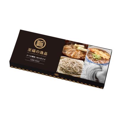 至福の逸品　かつお風味つゆの生そば２食組　72箱セット販売　石臼引きのそば粉を使用した生そば　年末年始　ご挨拶品　年越しそば　お蕎麦　麺類　そばギフト　販促品・景品・ノベルティ・粗品・記念品