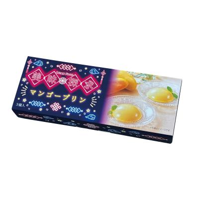 美味探求アジアンフード　マンゴープリン３個入　48箱セット販売　なめらかな口どけが楽しめるマンゴープリンの3個セット　アジアスイーツ　お菓子ギフト 　ご挨拶品　販促品・景品・ノベルティ｜ゴールドスター 14,892円